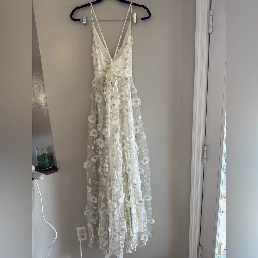 Altar'd State Arabella Maxi 3d Floral Gown - Picture 11 of 15